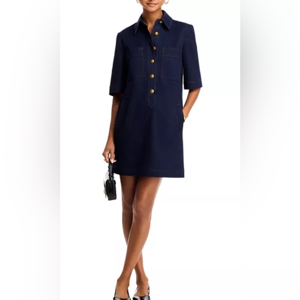 Veronica Beard Koulis Denim Dress